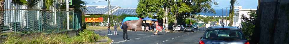 6 juillet 2014 - St-Pierre - Ligne Paradis - Mouvement de grve  la CILAM