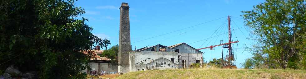 20 juillet 2014 - St-Pierre - Pierrefonds - Ancienne usine sucrire