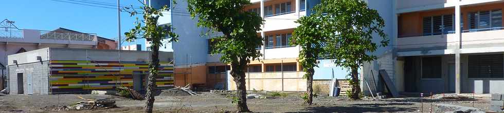 31 aot 2014 - St-Pierre - Ecole Raphal Barquissau - Travaux