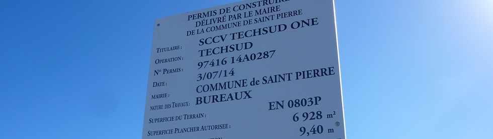 10 septembre 2014 - St-Pierre - Technopole - Techsud one