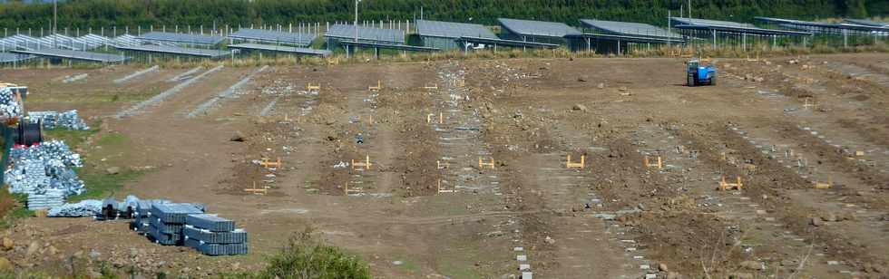 14 septembre 2014 - St-Pierre - Ferme solaire Vulcain  Pierrefonds