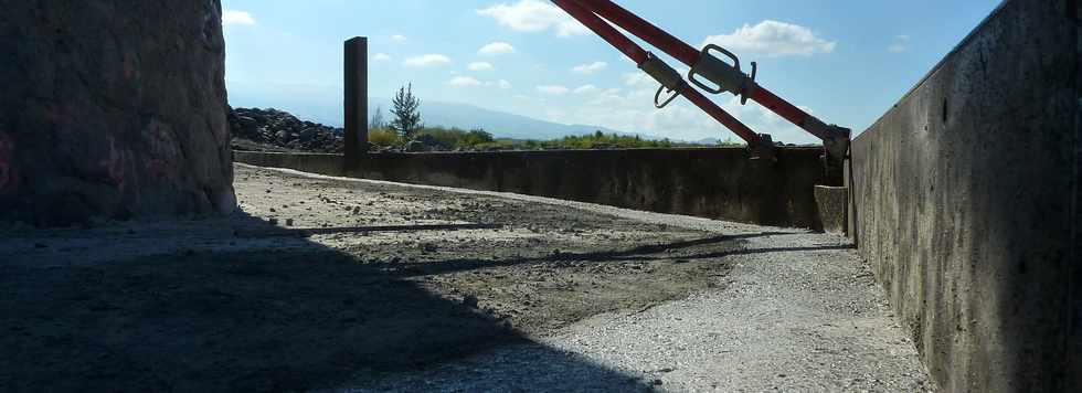 14 septembre 2014 - Rivire St-Etienne - Travaux sur la P5 du pont amont - Coffrages NOE