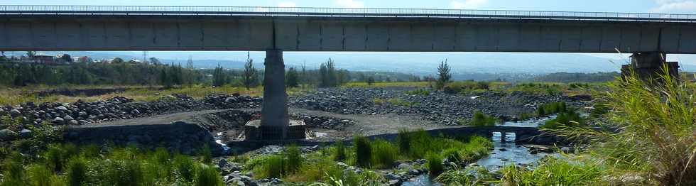 14 septembre 2014 - Rivire St-Etienne - Travaux sur la P5 du pont amont - Coffrages NOE