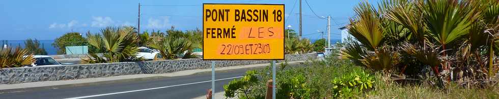 21 septembre 2014 - St-Pierre - Grands Bois - Pont bassin 18 fermé