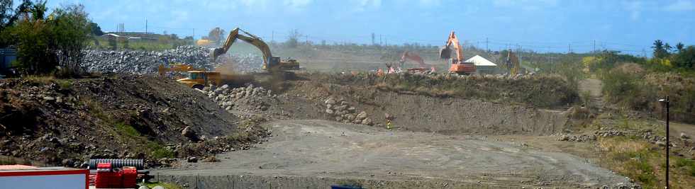 24 septembre 2014 - St-Pierre - Chantier de la ZAC Pierrefonds-arodrome