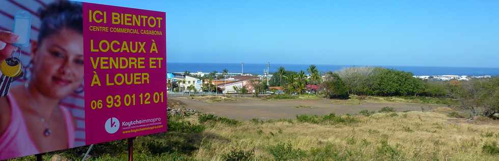 27 septembre 2014 - St-Pierre - Emplacement du futur centre commercial Casabona