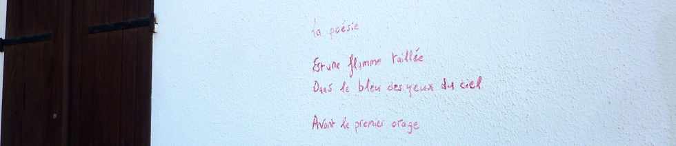 27 septembre 2014 - St-Pierre - La poésie