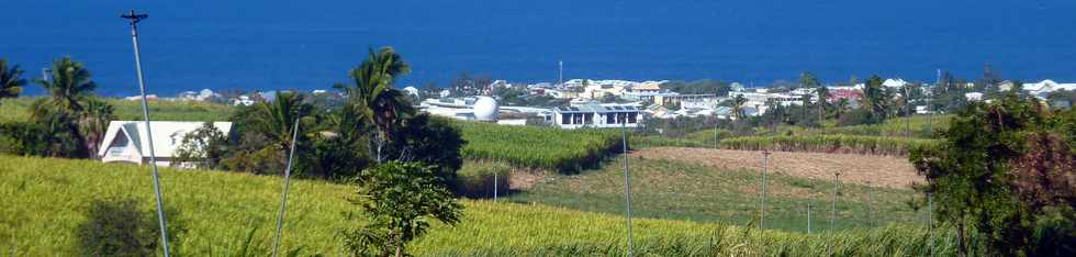 1er octobre 2014 - St-Pierre - Bassin Plat - Vue sur Terre Sainte - Technopole