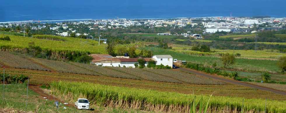 3 octobre 2014 - St-Pierre - Chemin Bassin Martin - Vue sur le centre-ville