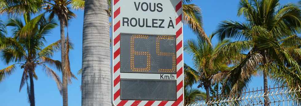 5 octobre 2014 - St-Pierre - Pierrefonds - CD26 - Radar pédagogique