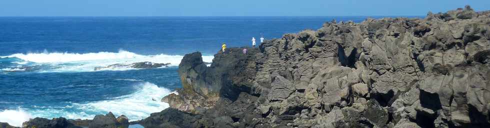 8 octobre 2014 - St-Pierre - Terre Sainte - Pcheurs sur la Pointe du Parc