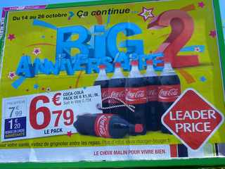 Octobre 2014 - Pub Leader Price