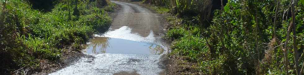 23 octobre - St-Pierre - Bassin Plat - Radier ravine des Roches