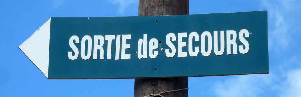 26 octobre 2014 - St-Pierre - Sortie de secours