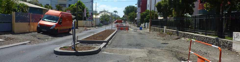 5 novembre 2014 - St-Pierre - Rue du Pre Favron - Travaux TCSP  -