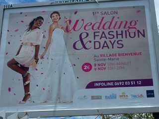 9 novembre 2014 - St-Pierre - Ligne Paradis  - Pub Salon wedding