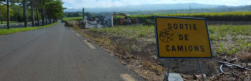 9 novembre 2014 - St-Pierre - Voie cannire - Chantier station-service