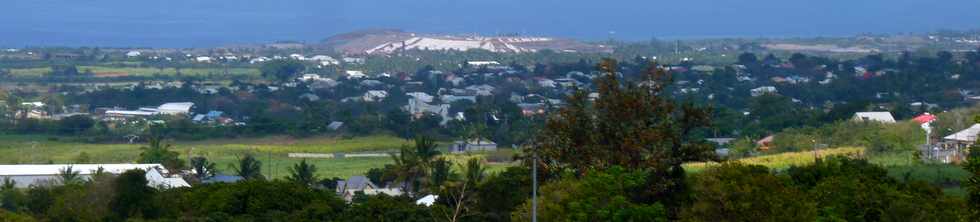 9 novembre 2014 - St-Pierre - Ligne des Bambous - Vue sur le centre d'enfouissement