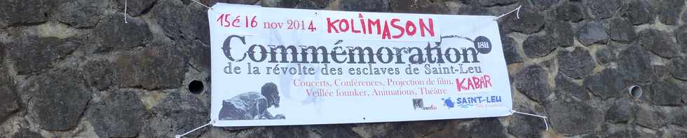 16 novembre 2014 - Route des Tamarins - Opration route libre - Monte aux Colimaons -