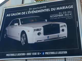 19 novembre 2014 - St-Pierre -  Pub Salon du mariage