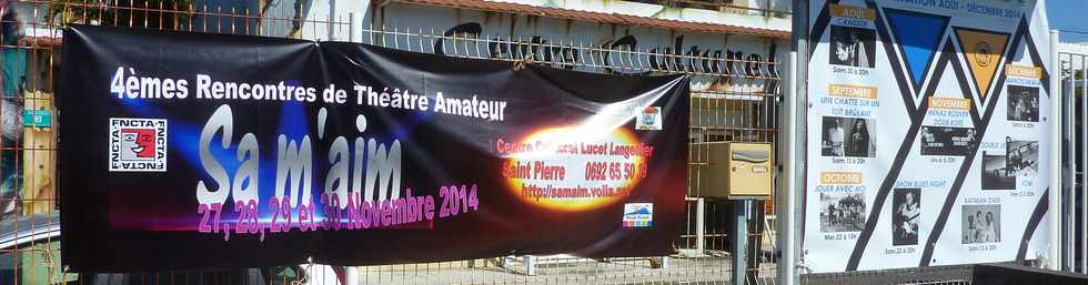 21 novembre 2014 - St-Pierre - Rencontres de thtre amateur "Sa m'aim"