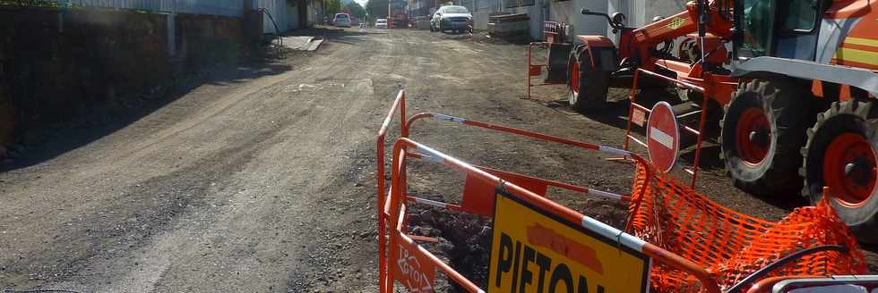 23 novembre 2014 - St-Pierre - Travaux rue de la Charit