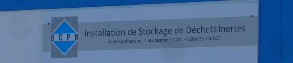 23 novembre 2014 - St-Pierre - Pierrefonds - Installation de stockage de dchets inertes SCPR -