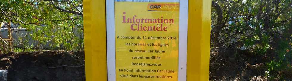 3 décembre 2014 - St-Pierre - Car Jaune