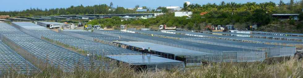 3 décembre 2014 - St-Pierre - Ferme photovoltaïque Vulcain