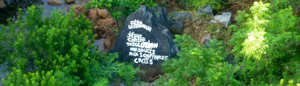 26 janvier 2015 - St-Pierre - Rivière d'Abord et roches peintes