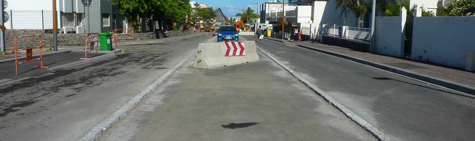 29 janvier 2015 - St-Pierre - Travaux TCSP - Rue du Pre Favron