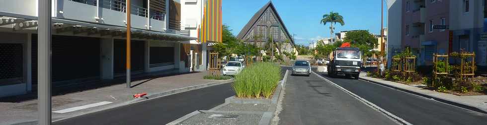 29 janvier 2015 - St-Pierre - Travaux TCSP - Rue du Pre Favron