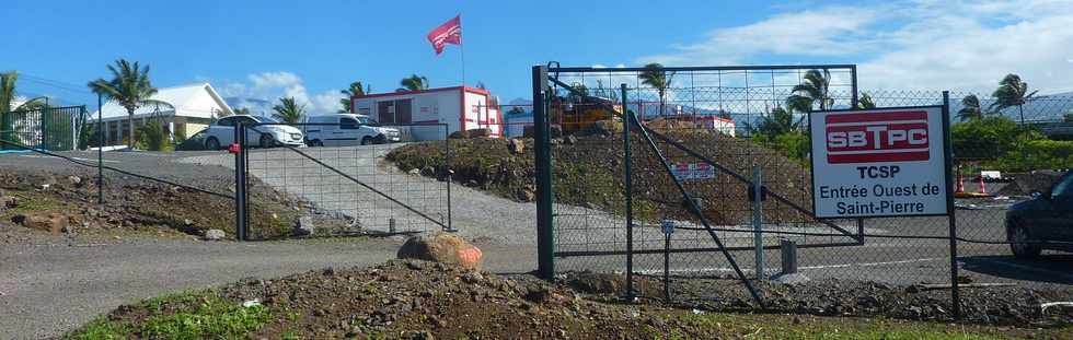 29 janvier 2015 - St-Pierre - Chantier entre ouest TCSP