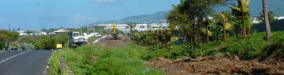 29 janvier 2015 - St-Pierre - Chantier entre ouest TCSP