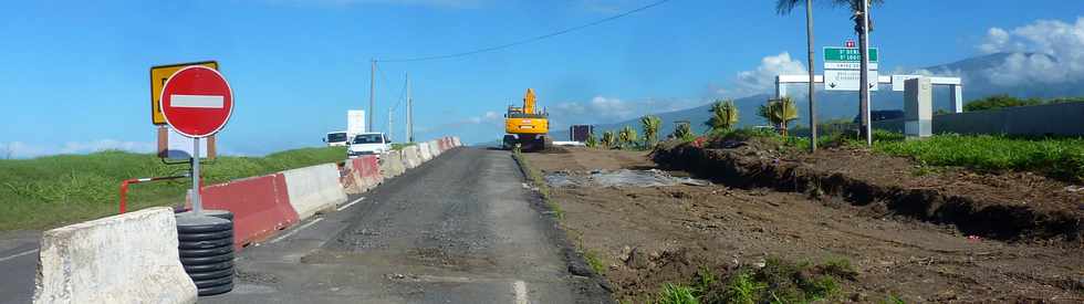 29 janvier 2015 - St-Pierre - Chantier entre ouest TCSP