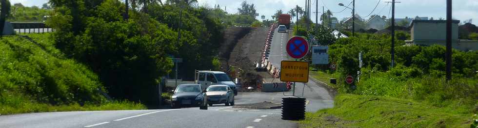 29 janvier 2015 - St-Pierre - Chantier entre ouest TCSP