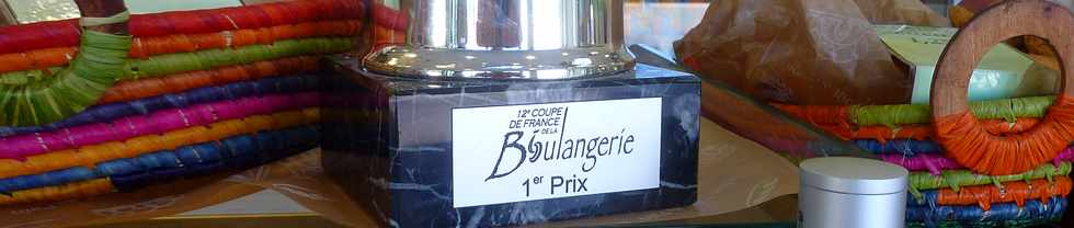 8 fvrier 2015 - St-Pierre - Boulangerie O Dlices du Paradis - 1er prix - 12 coupe de France de la boulangerie