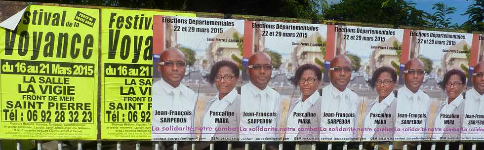 22 mars 2015 - St-Pierre - Ligne Paradis - Affiches