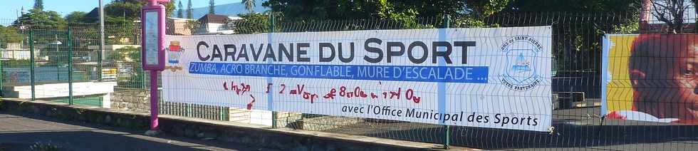 12 avril 2015 - St-Pierre -  OMS - Caravane du Sport