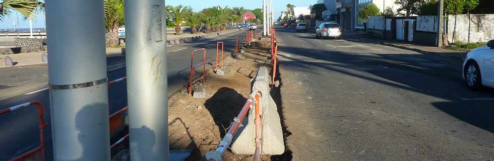 26 avril 2015 - St-Pierre - Travaux de ramnagement du bd Hubert-Delisle