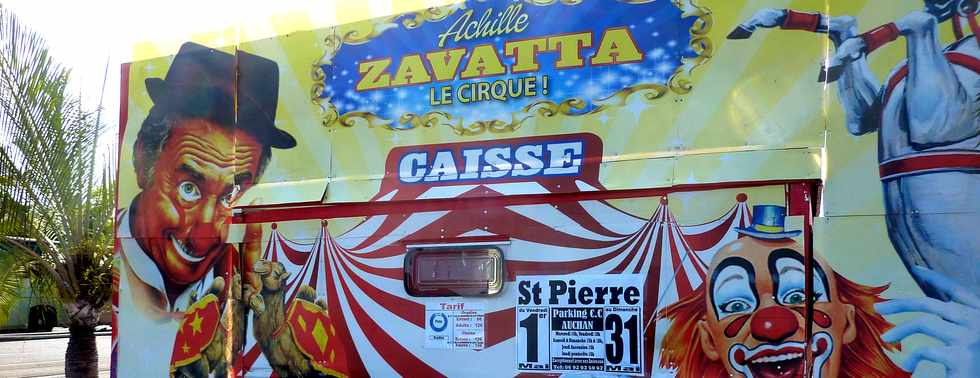 29 avril 2015 - St-Pierre - Cirque Achille Zavatta - Parking Auchan -