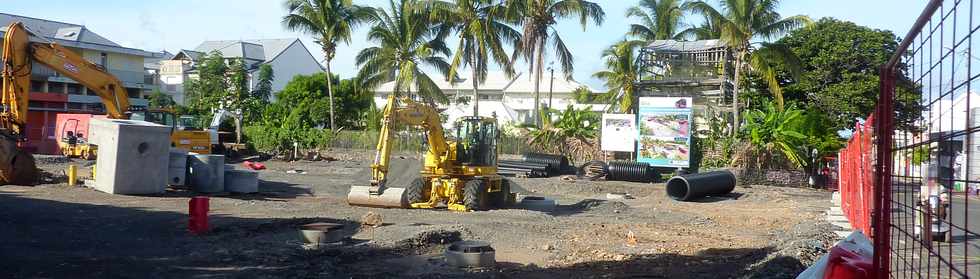 3 mai 2015 - St-Pierre - Travaux TCSP - Ple change