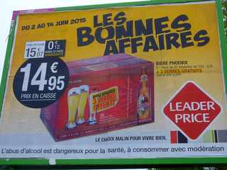 2 juin 2015 - St-Pierre - Pub Leader Price