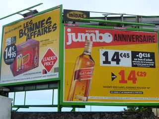 7 juin 2015 - St-Pierre - Pubs Leader Price - Jumbo