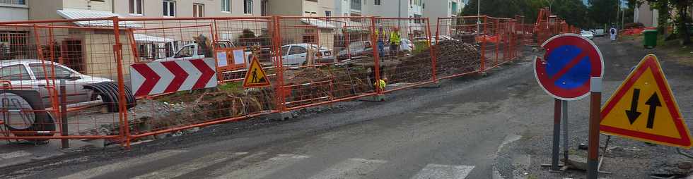 12 juin 2015 - St-Pierre - Travaux Ravine Blanche