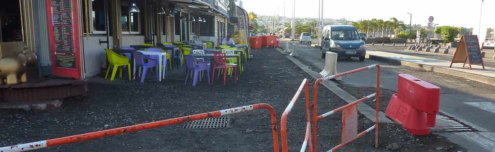 14 juin 2015 - St-Pierre - Travaux d'amnagement du bd Hubert-Delisle- ct montagne