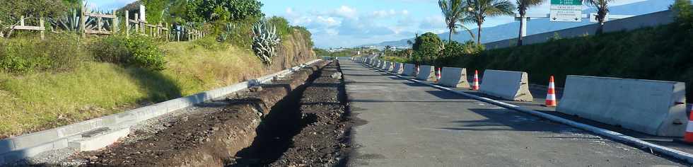 14 juin 2015 - St-Pierre - Travaux entre ouest du TCSP - ex nationale 1