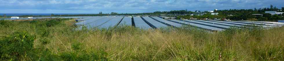 14 juin 2015 - St-Pierre - Centrale photovoltaïque Vulcain