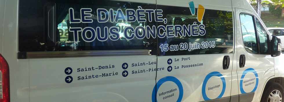 18 juin 2015 - St-Pierre - Jardins de la plage - Maison du diabète
