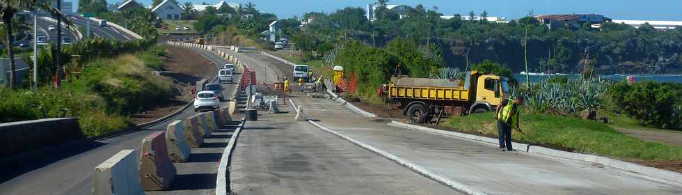 1er juillet 2015 - St-Pierre - Chantier entre ouest du TCSP